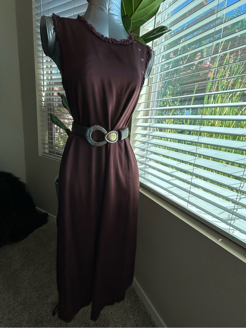 Raquel Allegra tank midi Dress